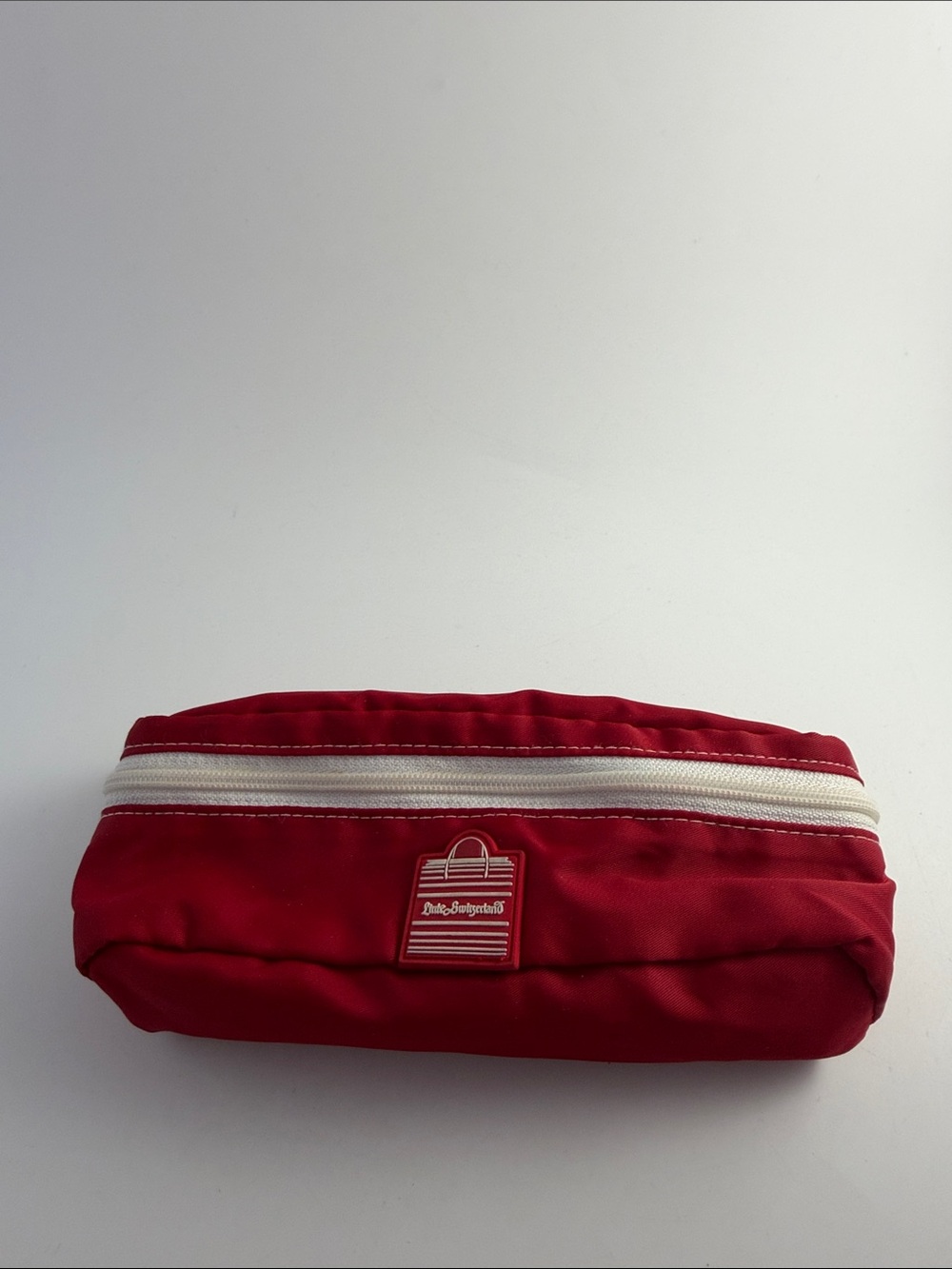 Little Switzerland Red Travel Jewelry Pouch